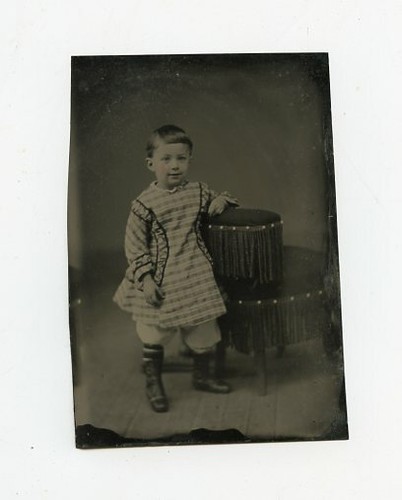 Tintype photo very nice - -, 4"